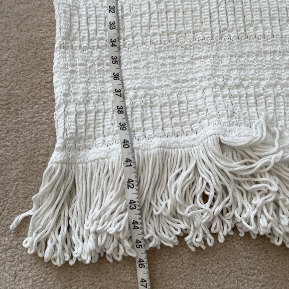 NWOT Anthropologie The Sierra Sleeveless Fringe Midi Dress Size L - Picture 9 of 11